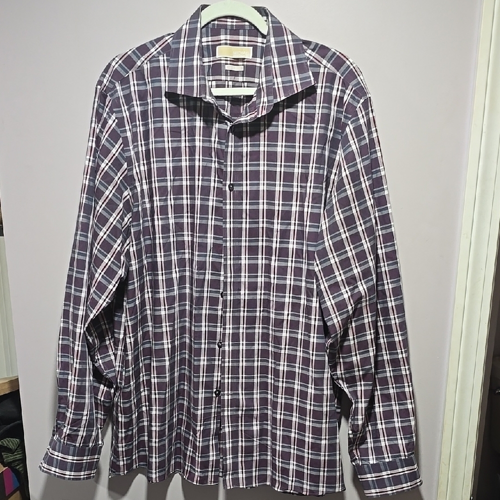 Micheal Kors Mens Button Up
